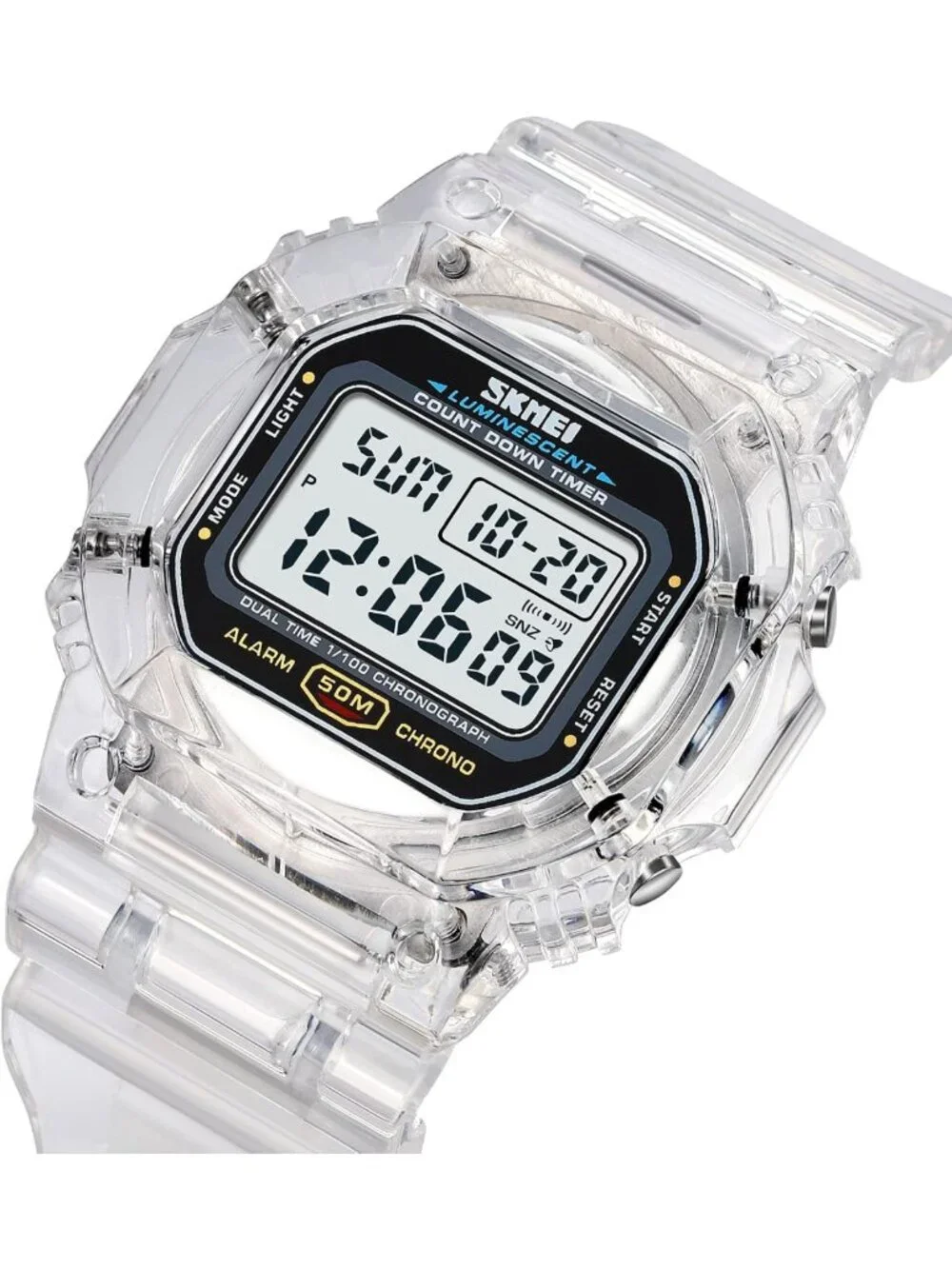 Digital Sports Watch for Men & Women - 50M Water Resistant Military Style